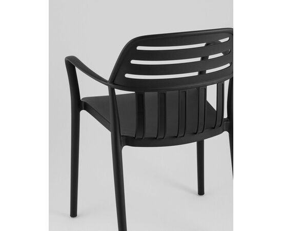 Стул Siena пластик черный, изображение 7 | Интернет магазин мебели и декора LifeDekor