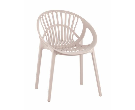 Стул Takeo пластик нежно-розовый | Интернет магазин мебели и декора LifeDekor