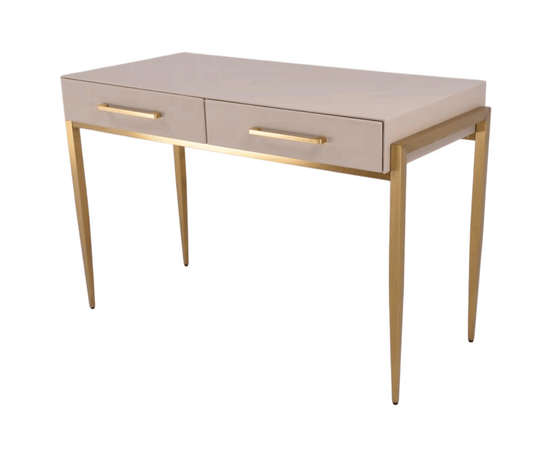 Стол-консоль Роззи с 2-мя ящиками MC9003-120BG, 120х55х78 см, бежевый, изображение 3 | Интернет магазин мебели и декора LifeDekor