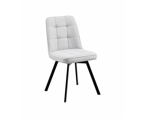 Стул Pleid вращающийся серый, изображение 2 | Интернет магазин мебели и декора LifeDekor