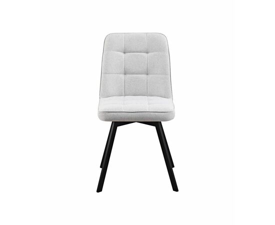 Стул Pleid вращающийся серый, изображение 3 | Интернет магазин мебели и декора LifeDekor