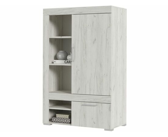 Шкаф «Гранд» ШК-3, дуб крафт белый, изображение 2 | Интернет магазин мебели и декора LifeDekor