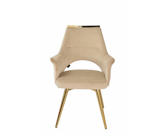Стул обеденный Бланш BS2348-BG, бежевый, изображение 2 | Интернет магазин мебели и декора LifeDekor