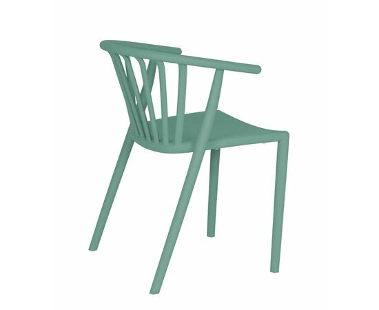 Стул Ansar пластик зеленый, изображение 3 | Интернет магазин мебели и декора LifeDekor