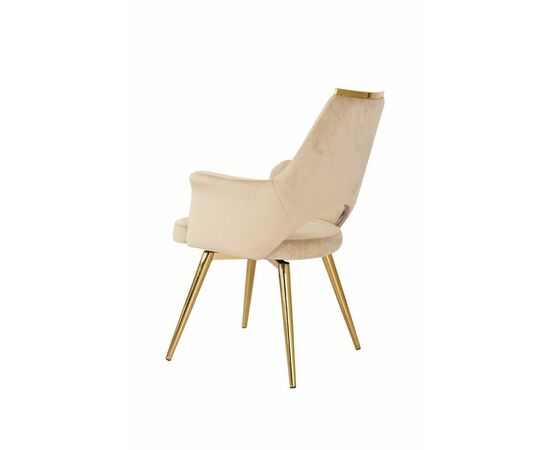 Стул обеденный Бланш BS2348-BG, бежевый, изображение 4 | Интернет магазин мебели и декора LifeDekor