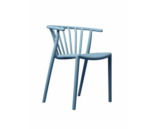 Стул Ansar пластик голубой | Интернет магазин мебели и декора LifeDekor