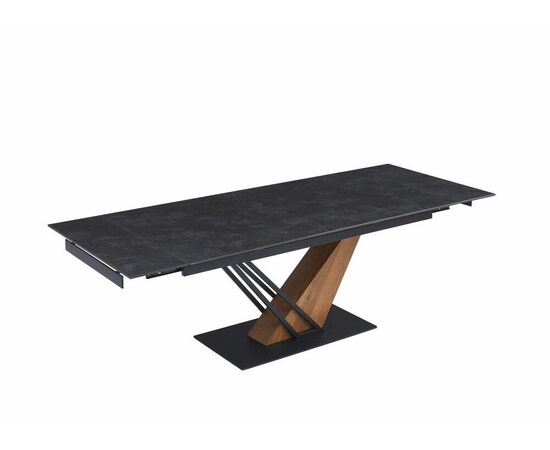 Стол Morion 160-220*90 черная керамика/черный, дерево, изображение 3 | Интернет магазин мебели и декора LifeDekor