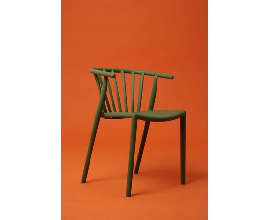 Стул Ansar пластик зеленый, изображение 6 | Интернет магазин мебели и декора LifeDekor