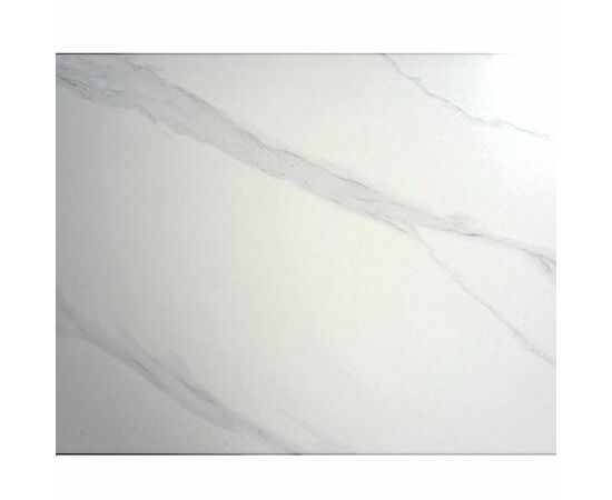 Стол керамический раскладной Astra 120-180*80*76 белый мрамор/черный, изображение 11 | Интернет магазин мебели и декора LifeDekor