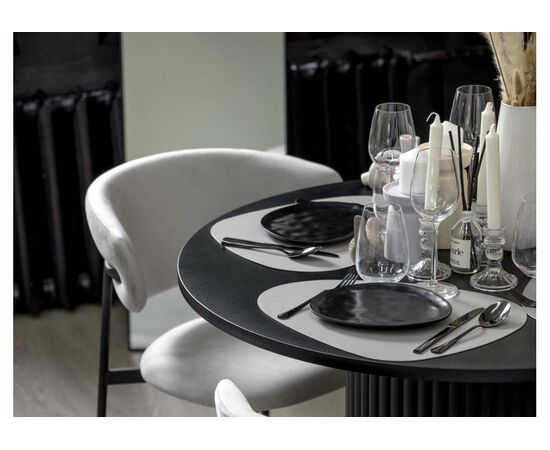 Стол деревянный Барел 100 черный / черный, изображение 10 | Интернет магазин мебели и декора LifeDekor