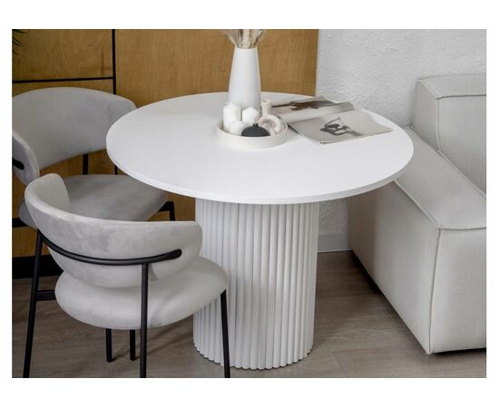 Стол деревянный Барел 110 белый / белый, изображение 9 | Интернет магазин мебели и декора LifeDekor