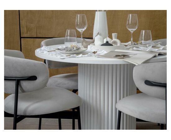 Стол деревянный Барел 110 белый / белый, изображение 10 | Интернет магазин мебели и декора LifeDekor