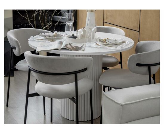 Стол деревянный Барел 110 белый / белый, изображение 4 | Интернет магазин мебели и декора LifeDekor