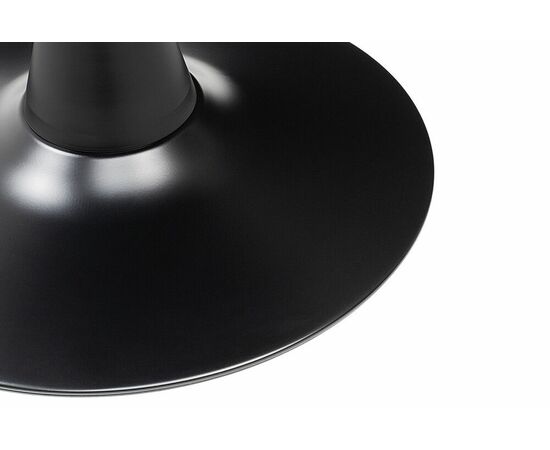 "Беллини" пластиковый круглый стол Ø80см, цвет темно-серый, изображение 3 | Интернет магазин мебели и декора LifeDekor