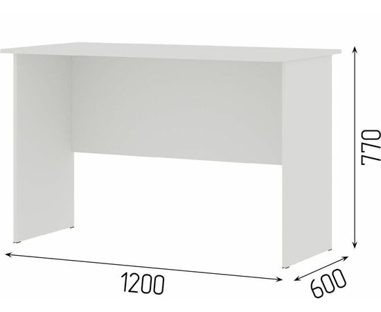 Стол «Хелен» ПС-01, белый, изображение 3 | Интернет магазин мебели и декора LifeDekor