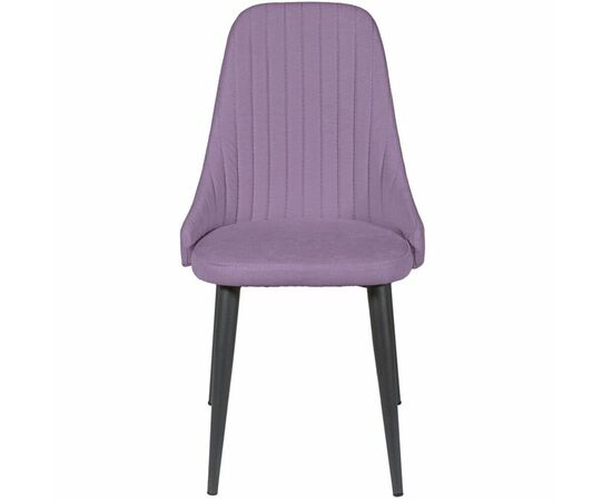 Стул ДП2-30 «Шато», ткань «Канди Лаванда», каркас черный, изображение 4 | Интернет магазин мебели и декора LifeDekor