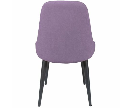 Стул ДП2-30 «Шато», ткань «Канди Лаванда», каркас черный, изображение 5 | Интернет магазин мебели и декора LifeDekor