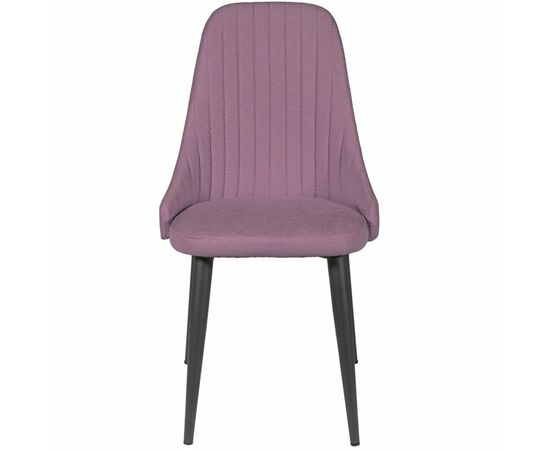 Стул ДП2-30 «Шато», ткань «Катания Лаванда», каркас черный, изображение 4 | Интернет магазин мебели и декора LifeDekor