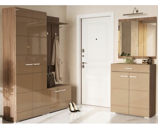 Комод Вегас 2д1ящ, кофе с молоком/шимо темный, изображение 7 | Интернет магазин мебели и декора LifeDekor