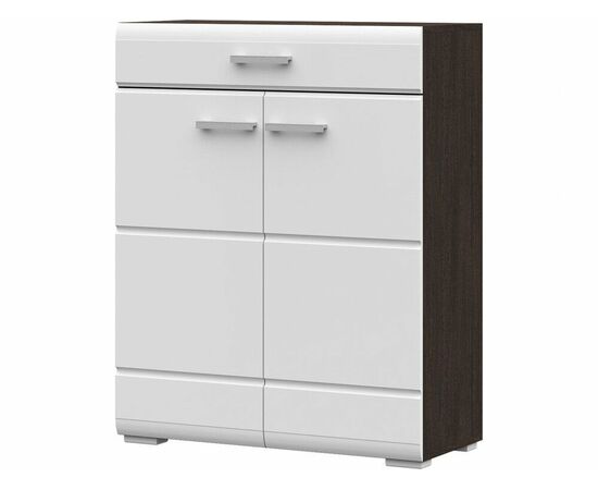 Комод Вегас 2д1ящ, белый глянец/венге, изображение 2 | Интернет магазин мебели и декора LifeDekor