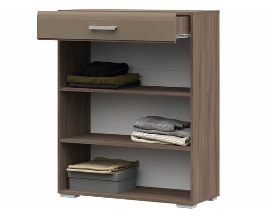 Комод Вегас 2д1ящ, кофе с молоком/шимо темный, изображение 4 | Интернет магазин мебели и декора LifeDekor