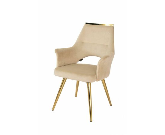 Стул обеденный Бланш BS2348-BG, бежевый | Интернет магазин мебели и декора LifeDekor