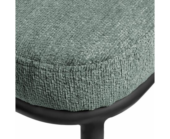 Стул Lucas 2 шалфей шенилл с чёрными ножками, изображение 7 | Интернет магазин мебели и декора LifeDekor