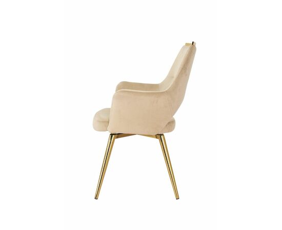 Стул обеденный Бланш BS2348-BG, бежевый, изображение 3 | Интернет магазин мебели и декора LifeDekor