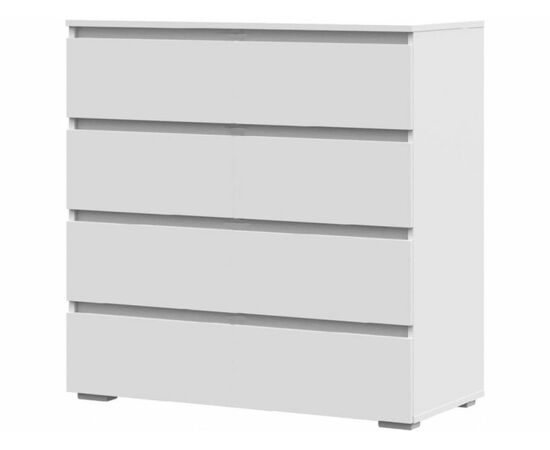 Комод «Хелен» КМ-02, 4 ящика, белый | Интернет магазин мебели и декора LifeDekor