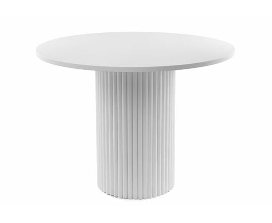 Стол деревянный Барел 110 белый / белый | Интернет магазин мебели и декора LifeDekor