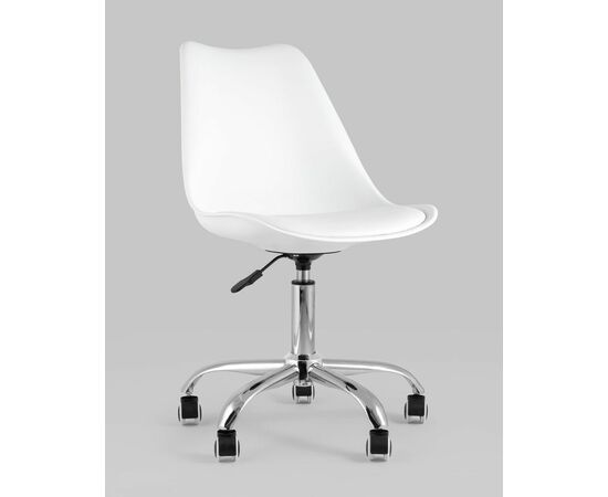 Стул BLOK SN пластиковый белый, изображение 2 | Интернет магазин мебели и декора LifeDekor