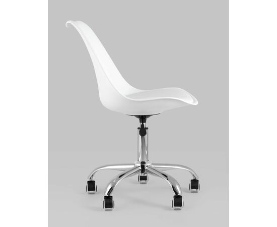 Стул BLOK SN пластиковый белый, изображение 6 | Интернет магазин мебели и декора LifeDekor