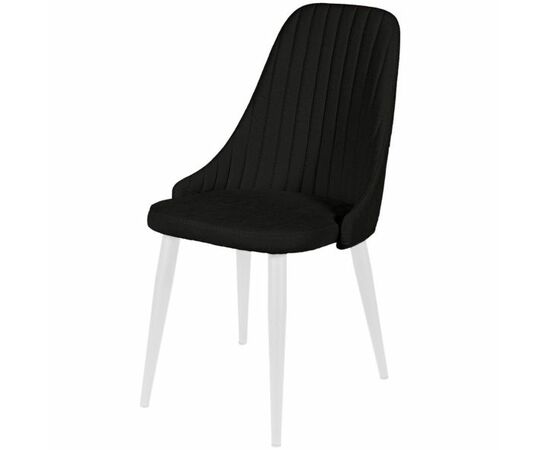 Стул ДП2-30 «Шато», ткань «Энигма 15», каркас белый | Интернет магазин мебели и декора LifeDekor