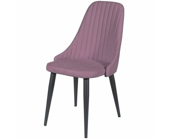 Стул ДП2-30 «Шато», ткань «Катания Лаванда», каркас черный | Интернет магазин мебели и декора LifeDekor