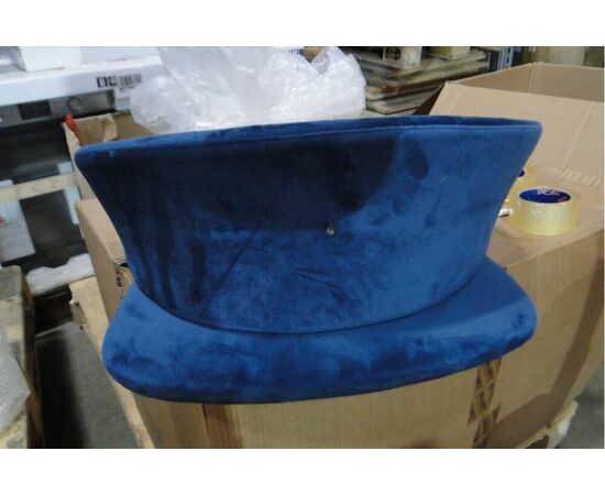 Стул Turin синий с золотыми ножками FR 0557Y, изображение 4 | Интернет магазин мебели и декора LifeDekor