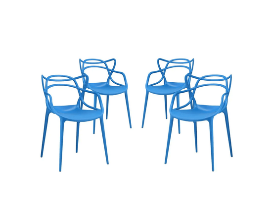 Стул Masters голубой, изображение 4 | Интернет магазин мебели и декора LifeDekor