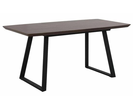 Стол Stockholm раскладной 120-160х80х75см, орех | Интернет магазин мебели и декора LifeDekor