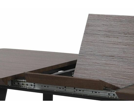 Стол Stockholm раскладной 120-160х80х75см, орех, изображение 3 | Интернет магазин мебели и декора LifeDekor