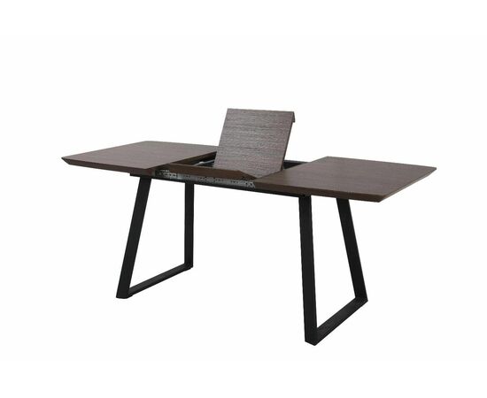 Стол Stockholm раскладной 120-160х80х75см, орех, изображение 6 | Интернет магазин мебели и декора LifeDekor