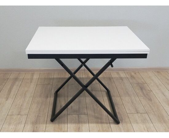 Стол трансформер Орфей 1, черный/белый, изображение 8 | Интернет магазин мебели и декора LifeDekor