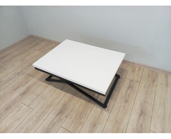 Стол трансформер Орфей 1, черный/белый, изображение 10 | Интернет магазин мебели и декора LifeDekor