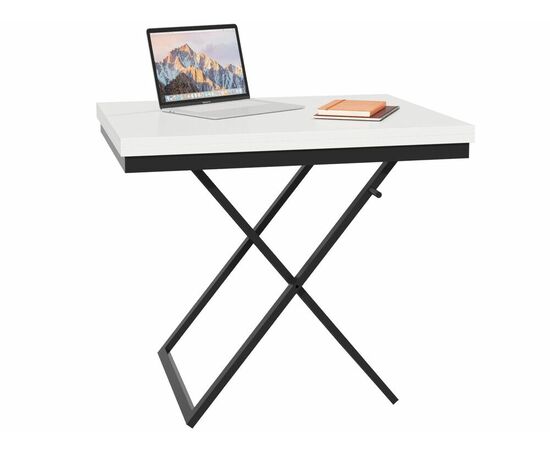 Стол трансформер Орфей 1, черный/белый, изображение 13 | Интернет магазин мебели и декора LifeDekor