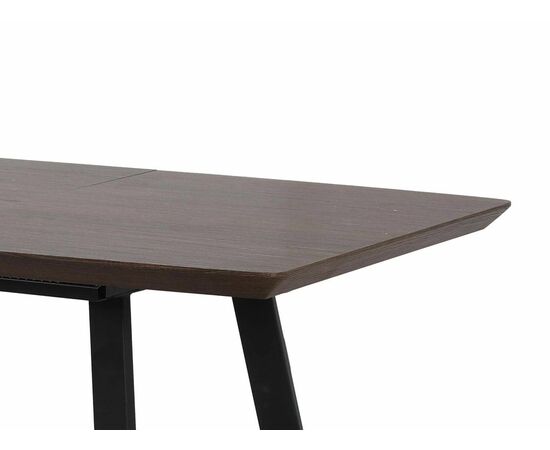 Стол Stockholm раскладной 120-160х80х75см, орех, изображение 5 | Интернет магазин мебели и декора LifeDekor