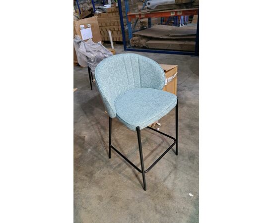 Стул барный Milan бирюзовый, изображение 2 | Интернет магазин мебели и декора LifeDekor