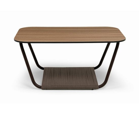 "Гранада" журнальный стол 90х60см из HPL, цвет "дуб", изображение 2 | Интернет магазин мебели и декора LifeDekor