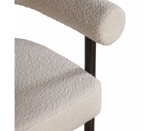 Диван Biggi, букле Turin ivory / опоры черные, изображение 6 | Интернет магазин мебели и декора LifeDekor