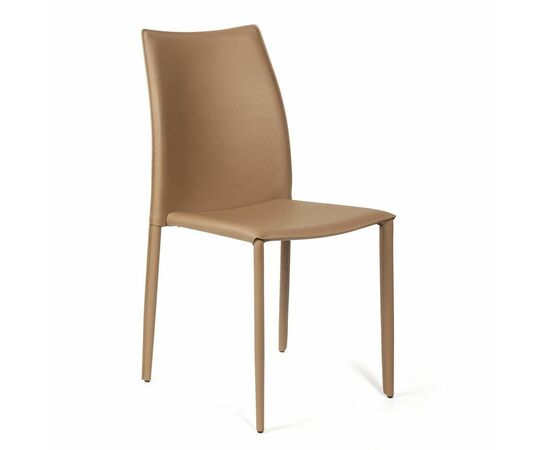 Стул Rolf, кожа фактурная мокко | Интернет магазин мебели и декора LifeDekor