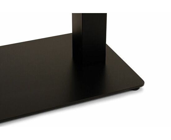 "Каффе" стол из HPL 110х70см, цвет "дуб", подстолье стальное двойное, изображение 6 | Интернет магазин мебели и декора LifeDekor