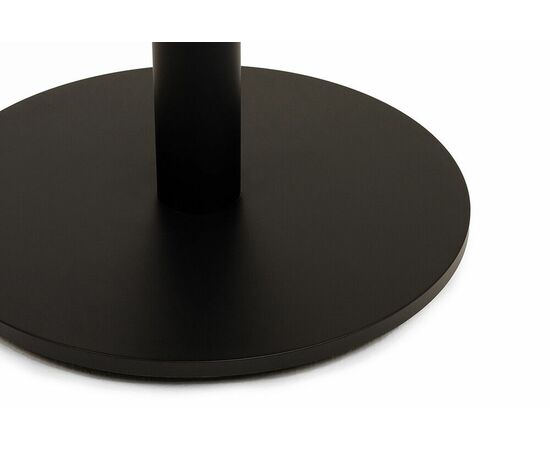 "Каффе" стол из HPL круглый Ø70см, цвет "серый мрамор", подстолье стальное, изображение 4 | Интернет магазин мебели и декора LifeDekor