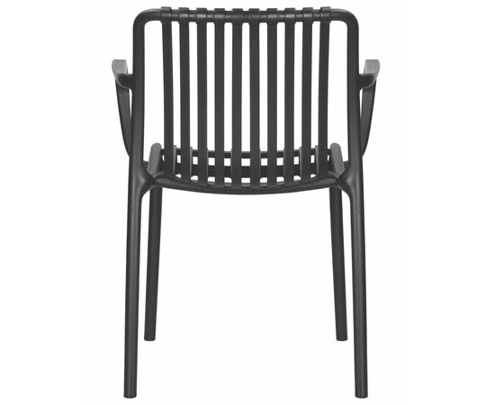 Стул обеденный DOBRIN WALTER ARM, черный (B-03), Вариант: чёрный (B-03), изображение 5 | Интернет магазин мебели и декора LifeDekor